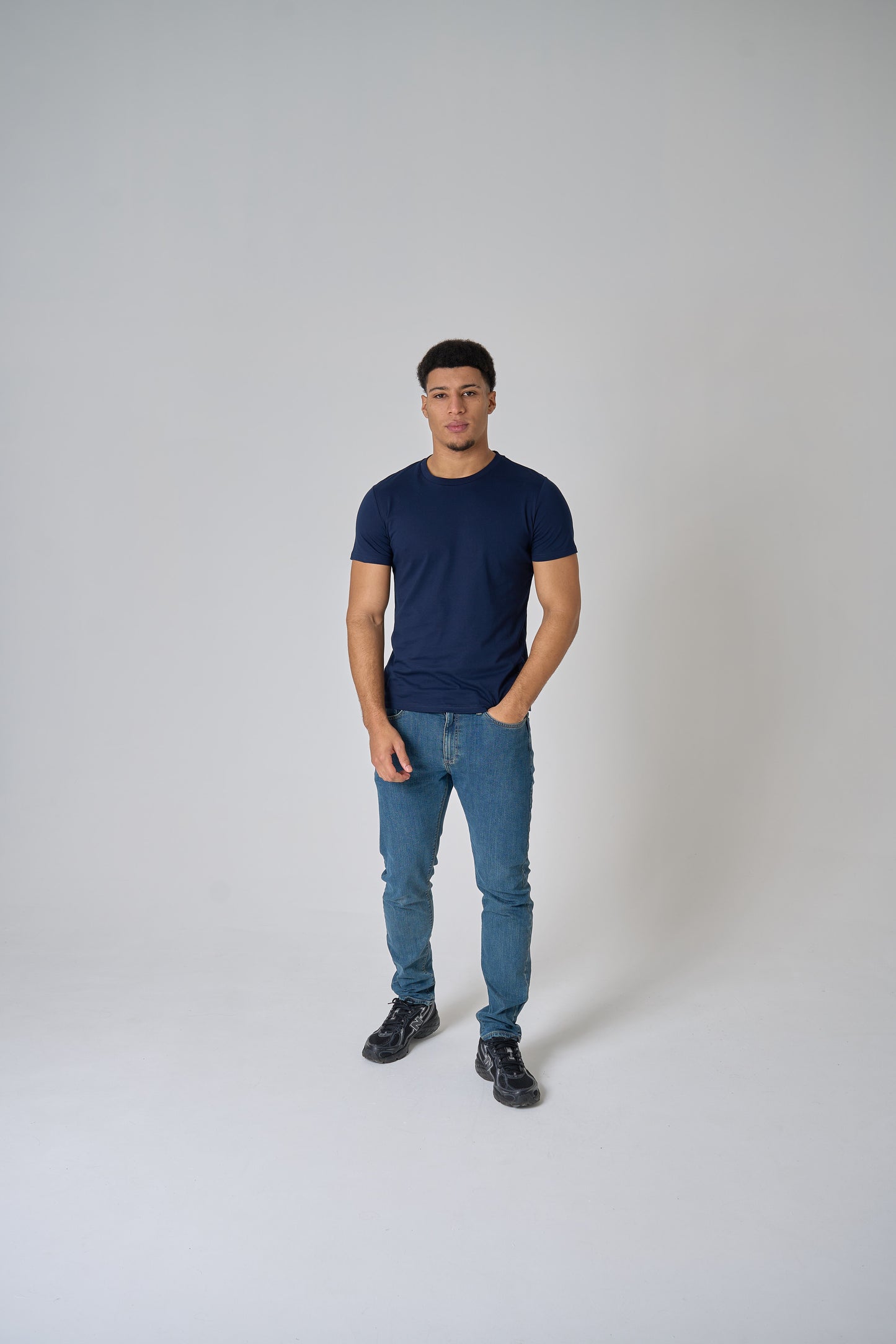 Navy Organic Cotton T-Shirt