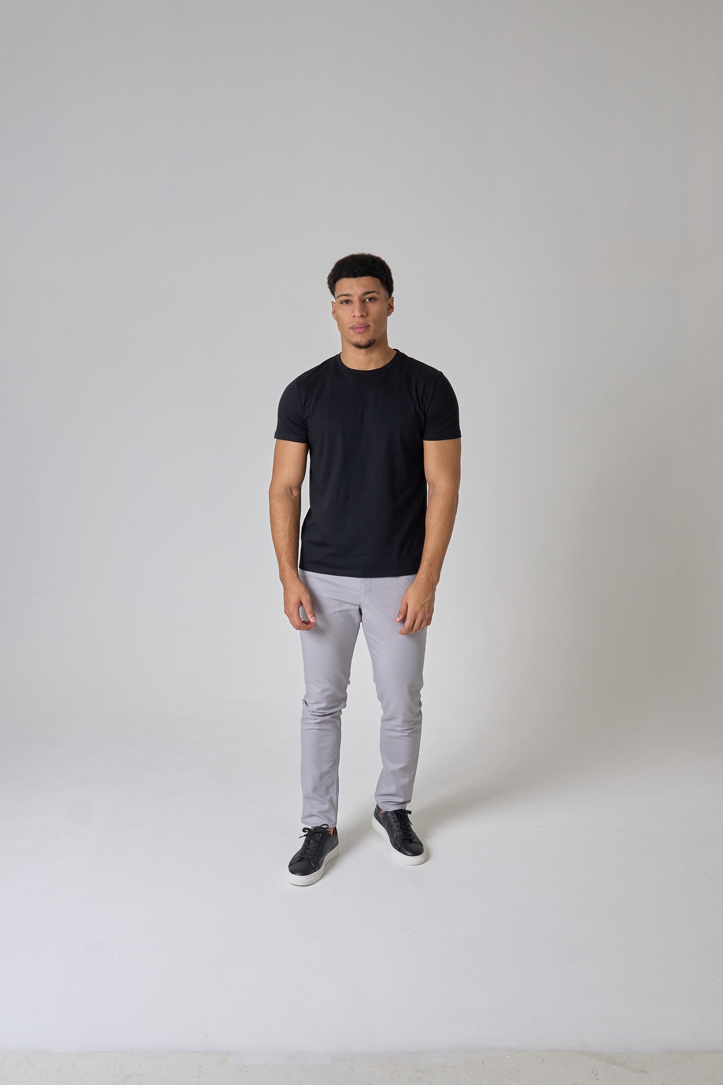 Black Plain T-Shirt