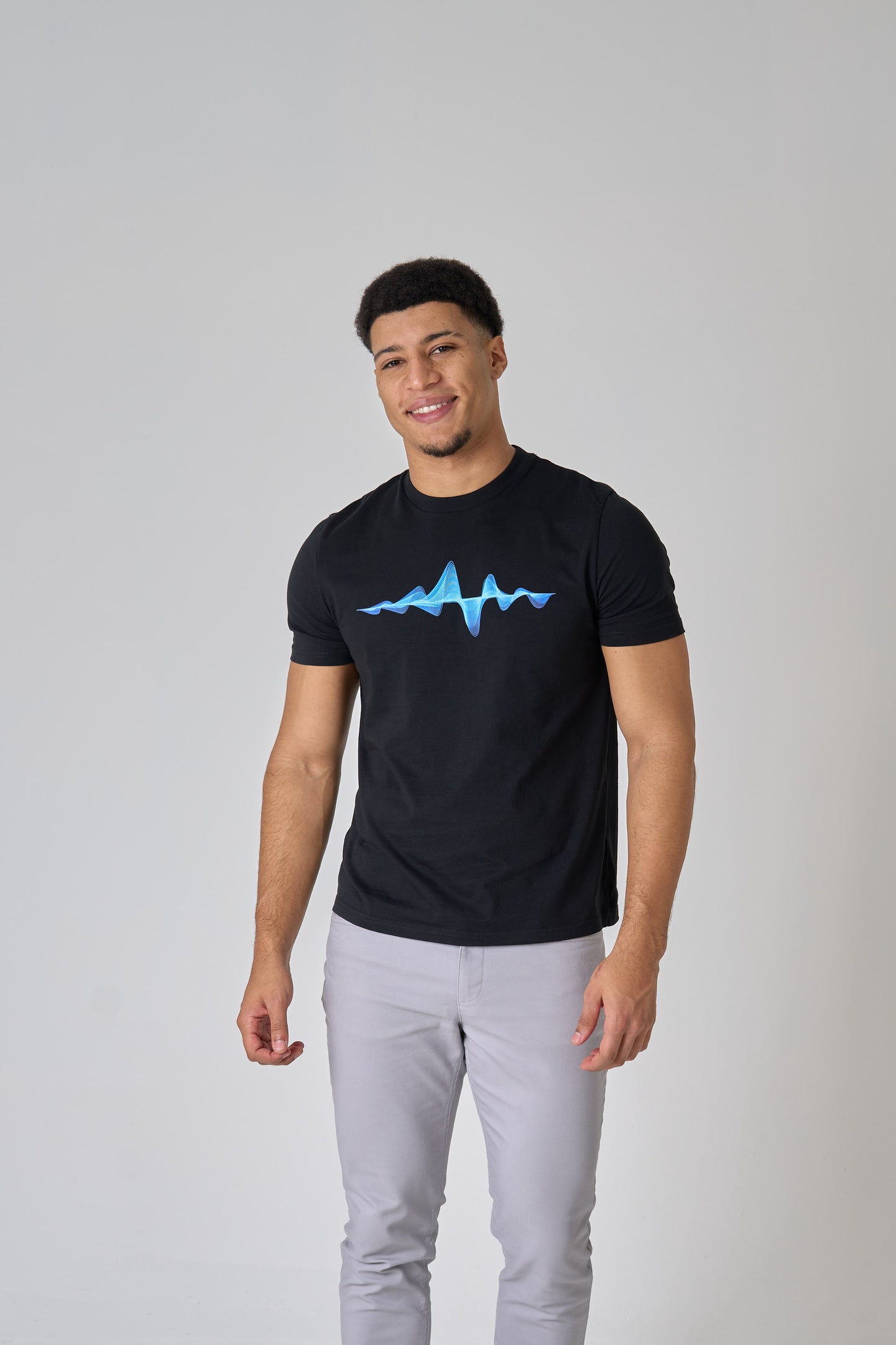 Black Soundwave T-Shirt