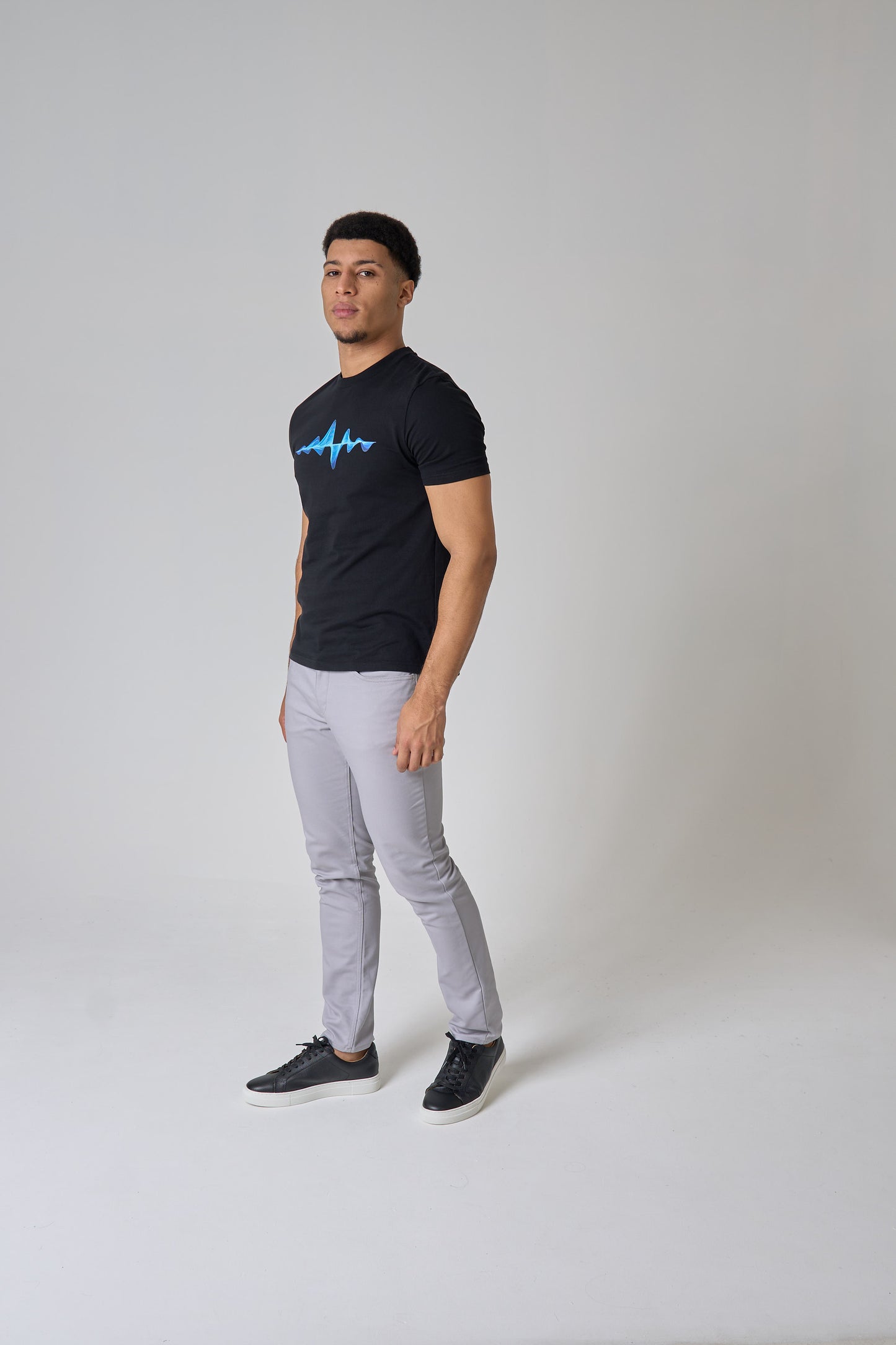 Black Soundwave T-Shirt