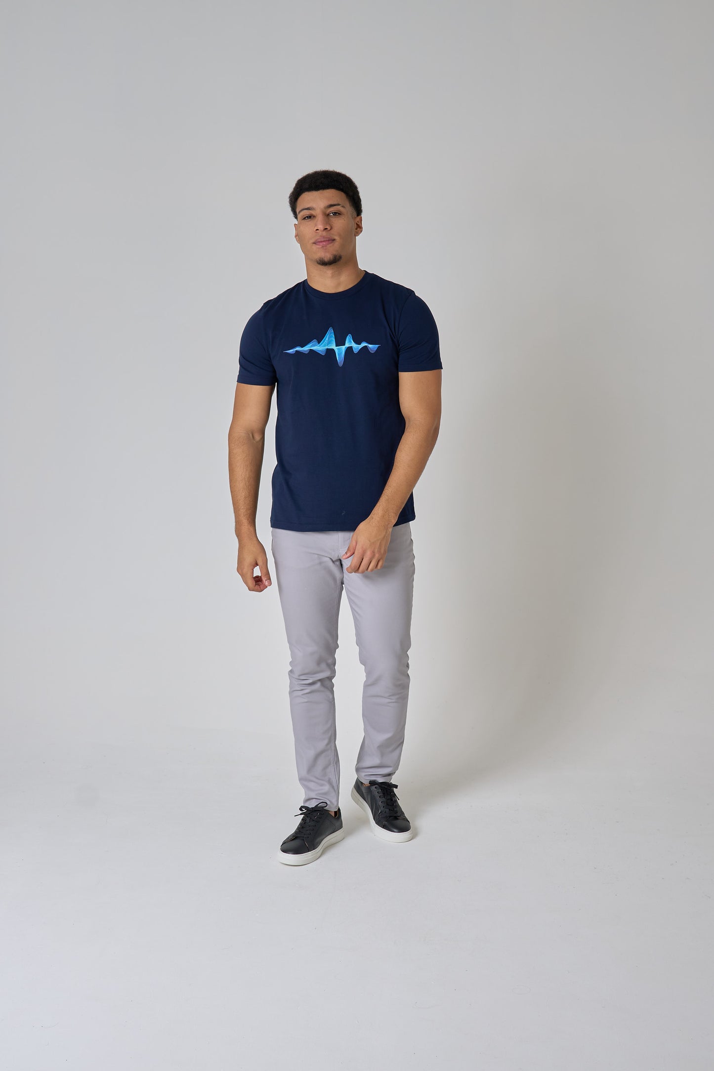 Navy Soundwave T-Shirt