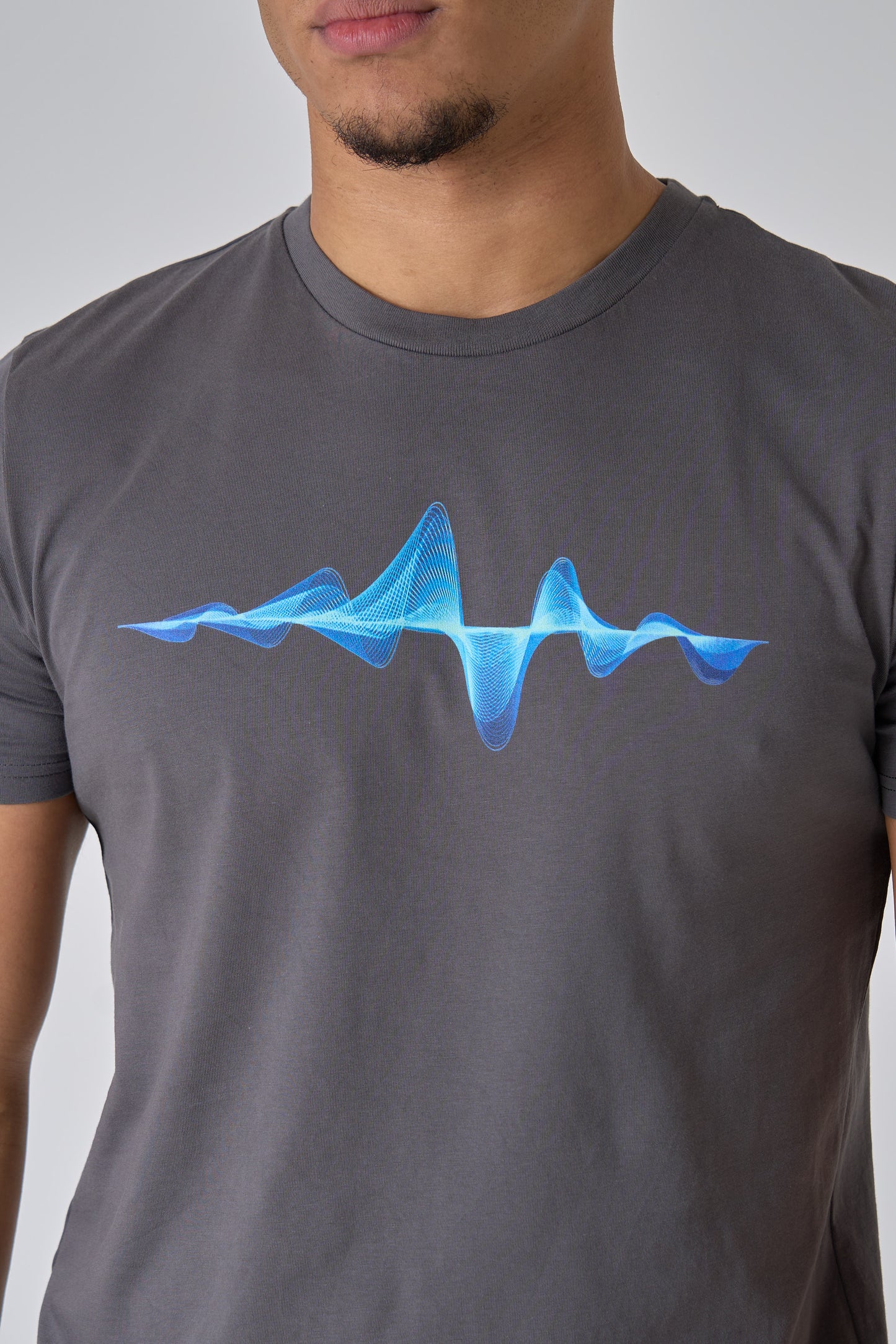 Dark Grey Soundwave T-Shirt