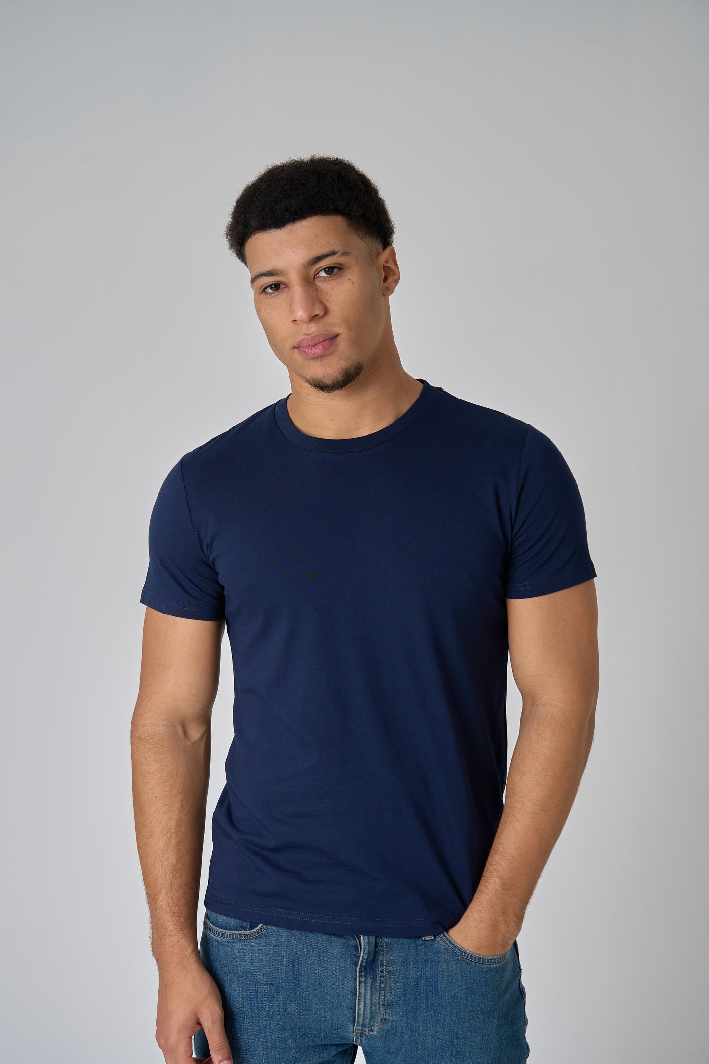 Navy Organic Cotton T-Shirt
