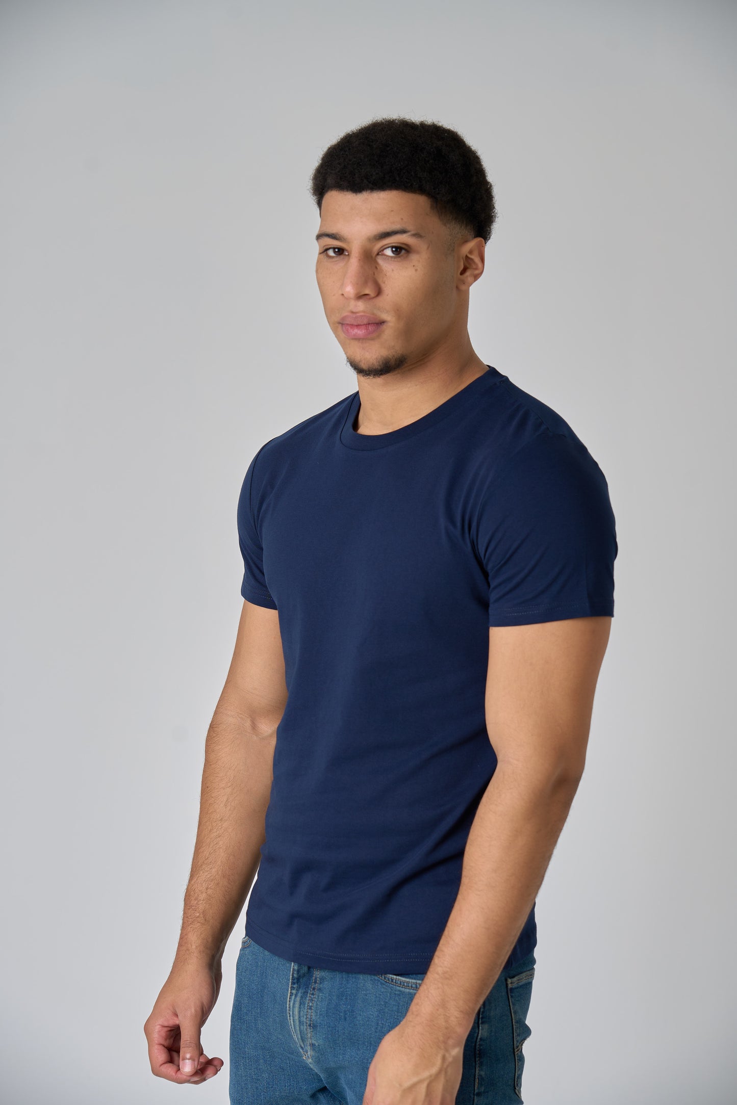 Navy Organic Cotton T-Shirt