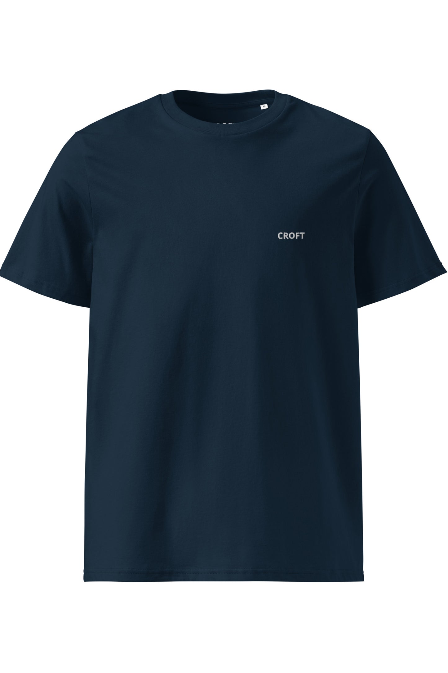 Navy Logo Embroidered T-Shirt