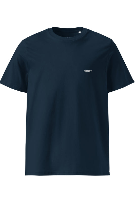 Navy Logo Embroidered T-Shirt